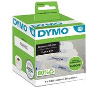Dymo 99017 (S0722460) etiquetas para carpetas 50 x 12mm