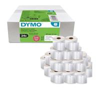 DYMO LW etiquetas de dirección multiusos auténticas | 32 mm נ57 mm | 24 rollos de 1000 etiquetas con reverso fácil de retirar (24 000 unidades) | autoadhesivas | para etiquetadoras LabelWriter