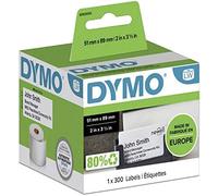 Dymo lw -tarjetas de identifi cación / recordatorios de citas- 51 x 8