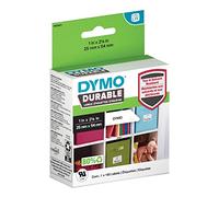 DYMO LW etiquetas resistentes para LabelWriter rotuladoras, poli blanco, 25 x 54 mm, rollo de 160 (1976411)