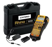 Dymo Rhino 5200 - Etiquetadora industrial | Estuche de kit de máquina de etiquetado | Teclas calientes que ahorran tiempo, imprime etiquetas rápidas y duraderas para sitios de trabajo y trabajos de