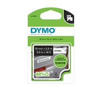 Dymo 16960 (S0718070) cinta negro sobre blanco 19mm