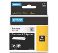 Dymo S0718160/ 18508DMO IND Rhino cinta permanente poliéster transparente 9 mm (original)