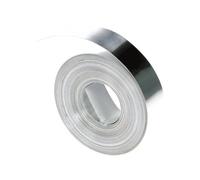 Dymo S0720160/ 31000 IND Rhino cinta plateada no adhesiva de aluminio 12 mm (original)