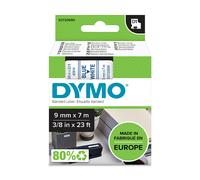 DYMO D1 etiquetas auténticas | impresión azul sobre fondo blanco | 9 mm נ7 m | etiquetas autoadhesivas para etiquetadoras LabelManager