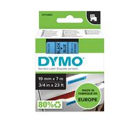 Dymo 45806 (S0720860) cinta plástica negro sobre azul 19mm