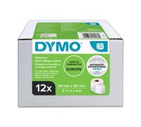 Dymo S0722420 etiquetas de envío negro sobre blanco 54x101mm