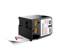 Dymo XTL 1868760 cinta vinilo rojo sobre blanco 54mm