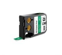 Dymo XTL 1868781 cinta vinilo blanco sobre verde 12mm