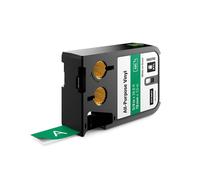Dymo XTL 1868782 cinta vinilo blanco sobre verde 19mm