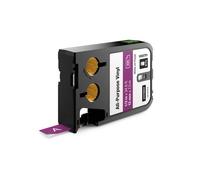 Dymo XTL 1868791 cinta vinilo blanco sobre morado 12mm