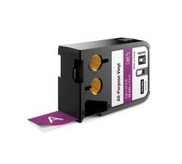 Dymo XTL 1868793 cinta de vinilo blanco sobre morado 24mm