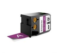Dymo XTL 1868794 cinta vinilo blanco sobre morado 41mm