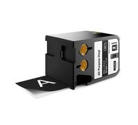 Dymo XTL 1868800 cinta vinilo blanco sobre negro 54mm