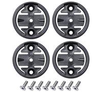 Dymoece - Adaptador de Repuesto para Bicicleta (copolímero), Negro - 4 Piezas para Garmin