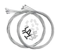 Dymoece Juego de cables de cambio de cambio de bicicleta, cables de freno para Shimano Sram Road Mountain Bike (solo para bicicleta de carretera)