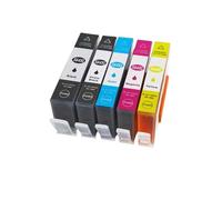 DYMON 564 XL Compatible con Cartucho de Tinta de Repuesto Photosmart 5510 5511 5512 5514 5515 5520 5525 6510 6512 6515 6520(1 Set)