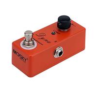 Dyna Compressor Pedal de efecto de guitarra eléctrica, efecto único con True Bypass, ligero, portátil, gran sonido, control de una sola perilla, pedal basado en MXR Dyna Comp