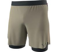 Dynafit - Ropa para trail running - Alpine Pro 2/1 Shorts M Rock Khaki de Lana - Talla L - Beige Beige L