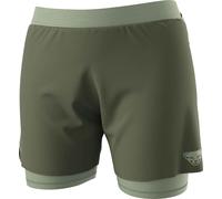 Dynafit - Alpine Pro 2in1 Shorts W Thyme para Mujer de Lana - Talla L - Caqui Caqui L