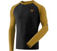 DYNAFIT Alpine Pro M L/s Tee - Hombre - Marrón / Negro - talla 46/S- modelo 2025