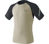 DYNAFIT Alpine Pro M S/s Tee - Hombre - Beige / Azul - talla 52/XL- modelo 2025