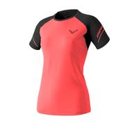 DYNAFIT Alpine Pro W S/s Tee - Mujer - Rosa / Rojo / Negro - talla XXL- modelo 2025
