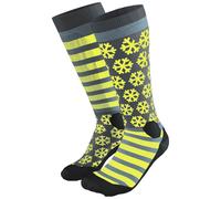 Dynafit - Calcetines de esquí - Ft Graphic Socks Smoke Blue - Talla 35-38 - Azul Azul 35-38