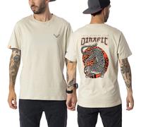 Dynafit - Camisetas - 24/7 Graphic T-Shirt M Overcast Trail Crew Leo - Talla L - Beige Beige L