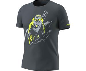 Dynafit - Camisetas - Blacklight Co T-Shirt M Cinder Blacklight - Talla M - Gris Gris M