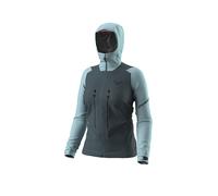 DYNAFIT Chaqueta de esquí de travesía para mujer Blacklight 3L con capucha azul claro | XS