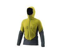 DYNAFIT Chaqueta softshell de esquí de travesía para hombre Blacklight con capucha oro | L