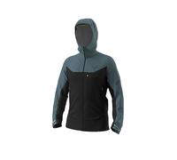 DYNAFIT Chaqueta softshell de esquí de travesía para hombre Radical con capucha gasolina | L