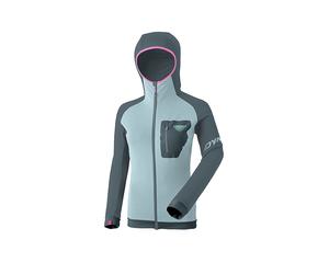 DYNAFIT Forro polar con capucha Radical Polartec® para mujer azul claro | 34