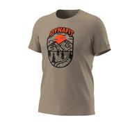 DYNAFIT Graphic Co M S/s Tee - Hombre - Gris - talla M- modelo 2025