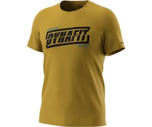 DYNAFIT Graphic Co M S/s Tee - Hombre - Marrón - talla 48/M- modelo 2025
