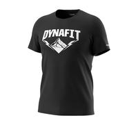 DYNAFIT Graphic Co M S/s Tee - Hombre - Negro - talla XL- modelo 2025