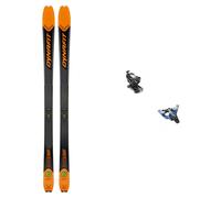 Dynafit - Pack Esquís de travesía Blacklight 80 Dawn Red/Carbon Black 2023 de Aluminio - Naranja Naranja 178 cm