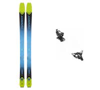 Dynafit - Packs esquí de travesía - Pack Esquís de travesía Seven Summits Lime Yellow/Black 2023 - Azul Azul 174 cm
