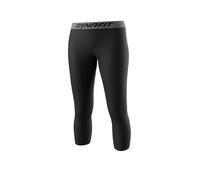 DYNAFIT Pantalón interior 3/4 de merino Tour Light para mujer negro | S