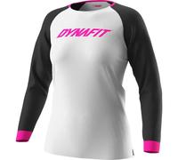DYNAFIT Ride L/s W - Mujer - Blanco / Negro / Rosa - talla S- modelo 2023