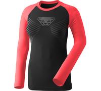 Dynafit - Ropa interior térmica mujer - Speed Dryarn W L/S Tee Ultra Coral para Mujer de Lana - Talla M - Naranja Naranja M