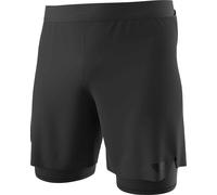 Dynafit - Ropa para trail running - Alpine Pro 2/1 Shorts M Black Out de Lana - Talla M - Negro Negro M