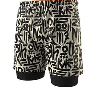 Dynafit - Ropa para trail running - Trail 2In1 Shorts M Overcast de Lana - Talla S - Beige Beige S
