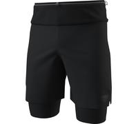 Dynafit - Ropa para trail running - Ultra 2/1 Shorts M Black Out de Lana - Talla L - Negro Negro L