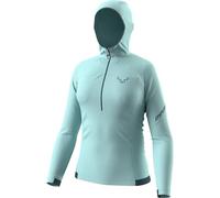DYNAFIT - Sudadera térmica para mujer, 1/2, con cremallera, color azul
