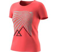 DYNAFIT Transalper Graphic Shirt W - Mujer - Rosa / Narnaja - talla L- modelo 2025
