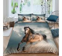 Dynamic Animal Funda Edredon Microfibra Juego de Ropa de Cama de 3 Piezas Impresión 3D Cierre de Dynamic Animal Funda de Edredón Funda de Almohada a Juego Suave for Adolescentes King（220x240cm）