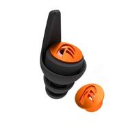 DYNAMIC ear filter Protección Auditiva Reutilizable para Deportes de Tiro, Caza, Industria y Fuegos Artificiales - Cómoda debajo de las Orejeras - Tapones para los Oídos en 4 Tamaños - ANSI IPIL