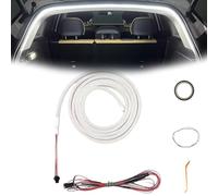 Dynamic Flowing Car Trunk Light Strip, Trunk Led Light Strip,Led Strip Lights for Car Trunk Cargo Area or Interior Illumination Decoration (White,Half Circle 2 m/78 in)